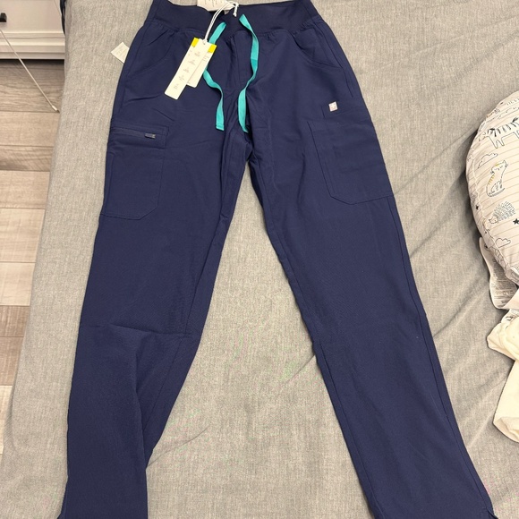 Figs Pants - Figs Navy Pants.